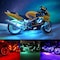 Race Sport RGB Multi-Color LED Motorcycle Accent Strip Light Kit RSMCACS - alternate 3